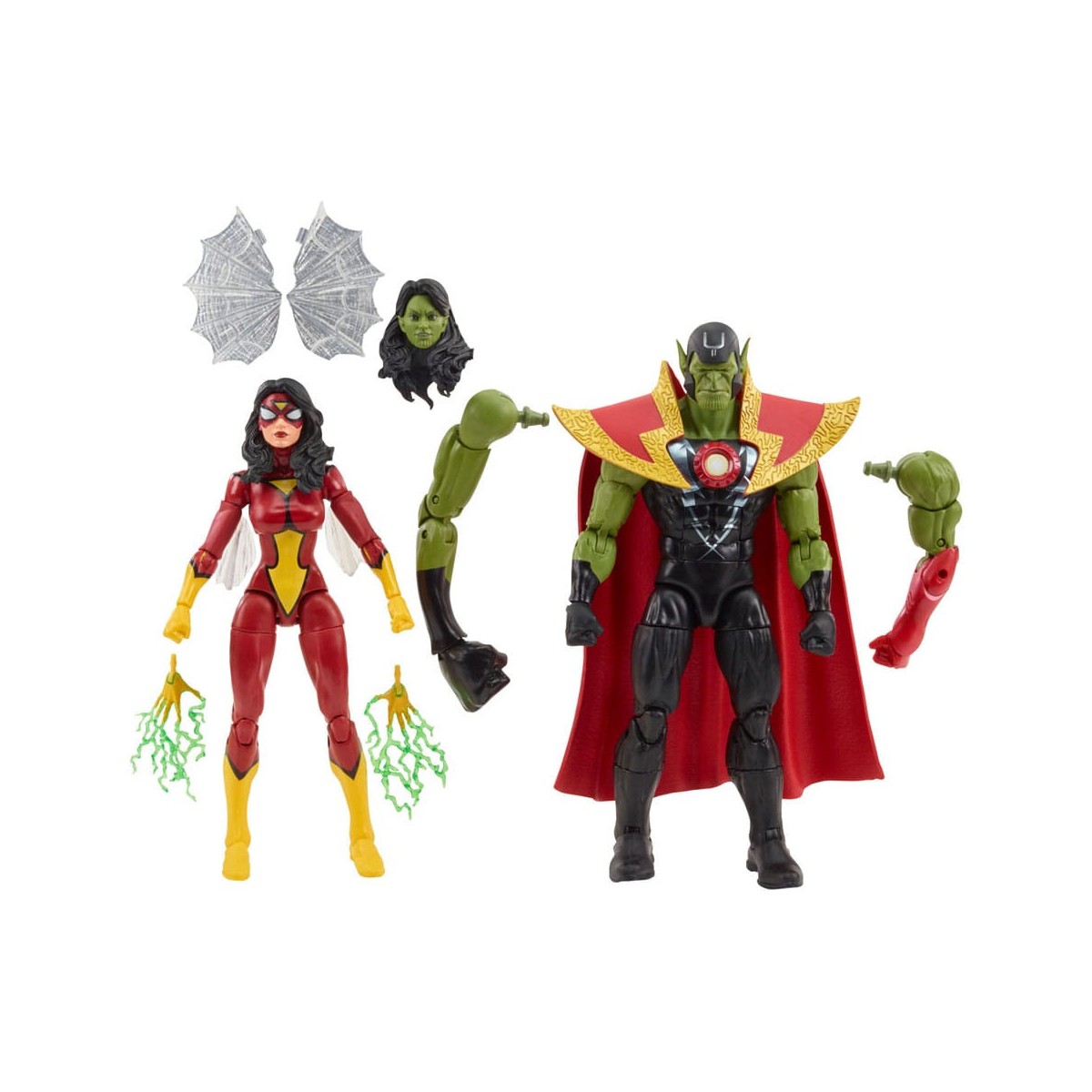Marvel Legends - SKRULL QUEEN & SUPER SKRULL - Avengers: Beyond Earth's Mightiest