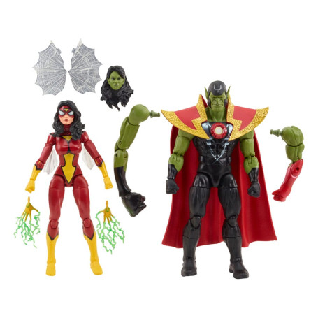 Marvel Legends - SKRULL QUEEN & SUPER SKRULL - Avengers: Beyond Earth's Mightiest