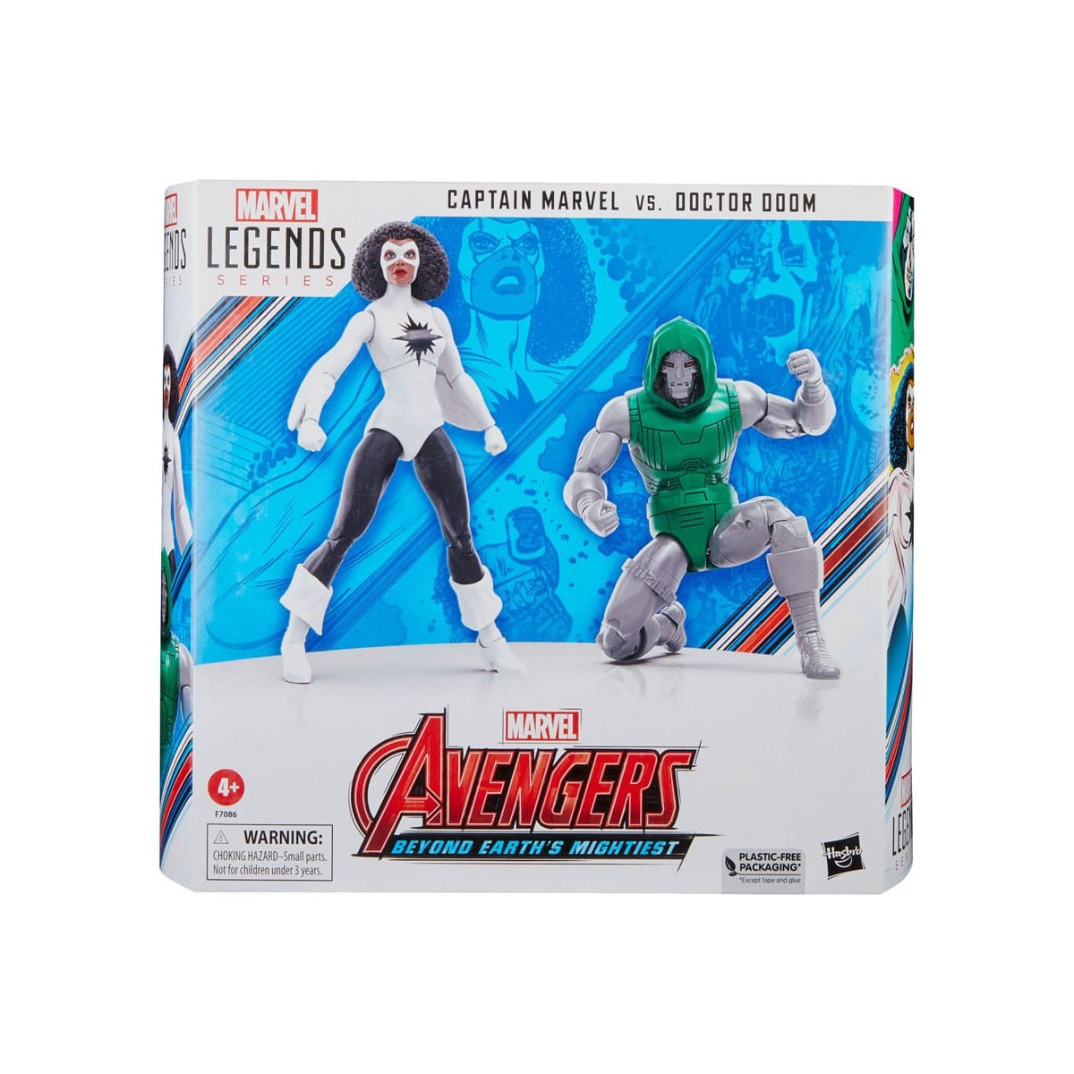 Marvel Legends - CAPTAIN MARVEL VS DR. DOOM - Avengers: Beyond Earth's Mightiest