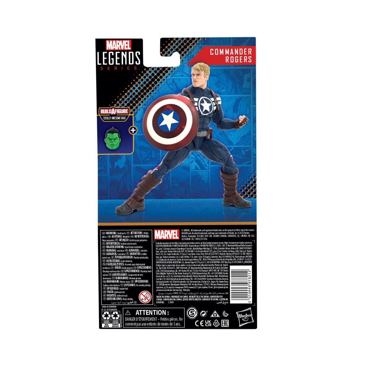 Marvel Legends Series - COMMANDER ROGERS - Totally Awesome Hulk Wave