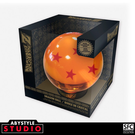 ABYstyle - Dragon Ball Z - DRAGON BALL - 4 star crystal ball 75 mm + base