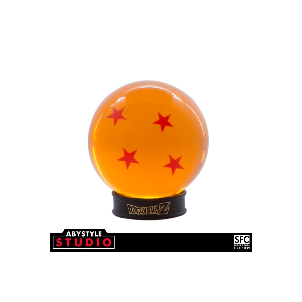 ABYstyle - Dragon Ball Z - DRAGON BALL - 4 star crystal ball 75 mm + base