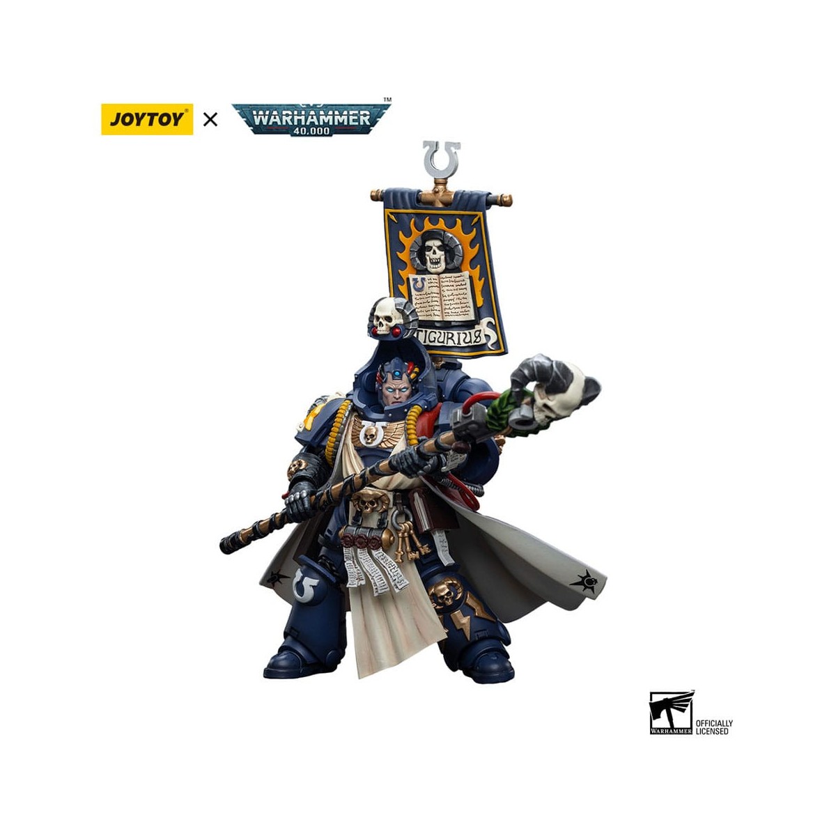 JoyToy Space Marines - Ultramarines - Chief Librarian Tigurius 1/18 - Warhammer 40K