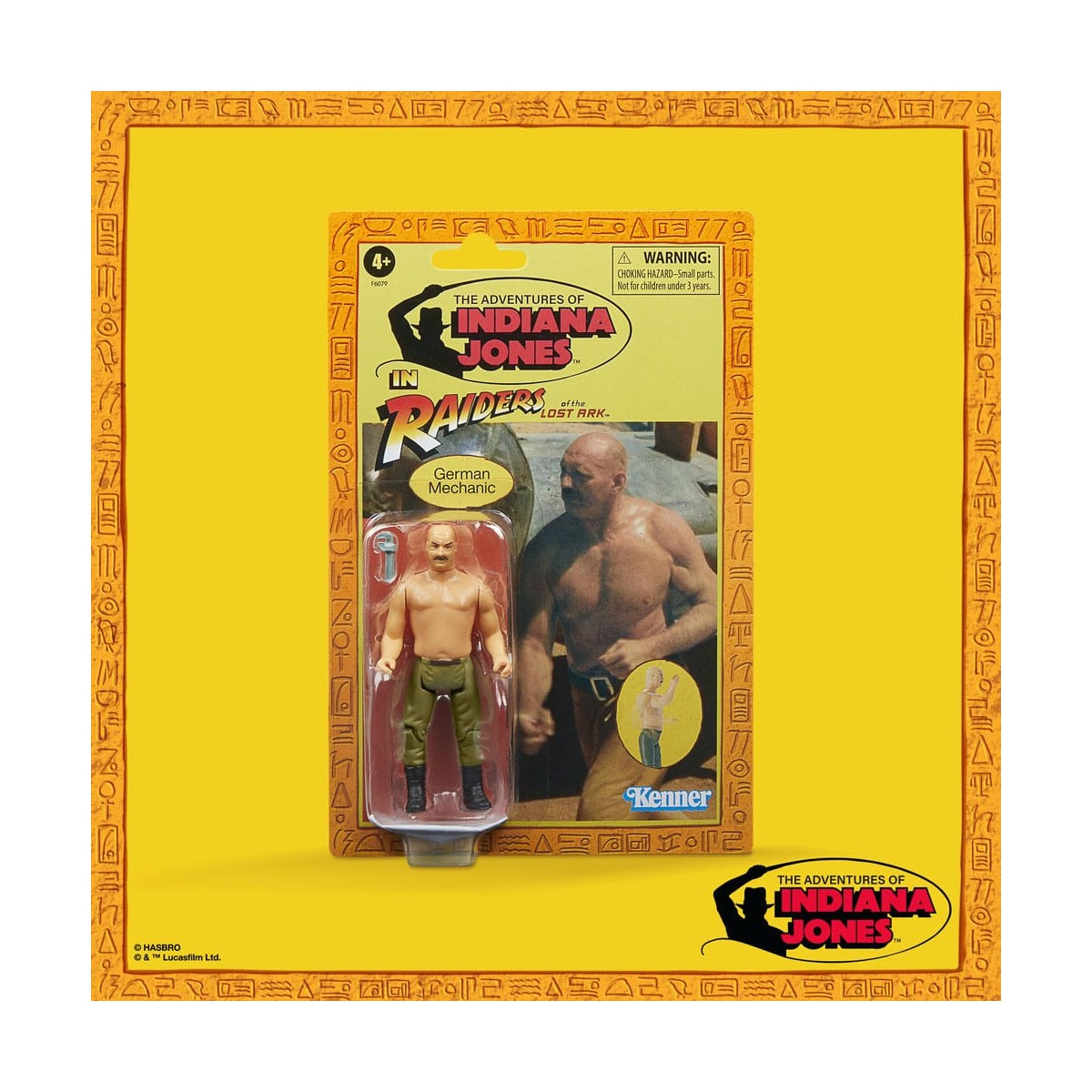 Hasbro - German Mechanic - Indiana Jones: Raiders of the Lost Ark - The Retro Collection