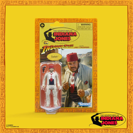 Hasbro - Sallah - Indiana Jones & the Last Crusade - The Retro Collection