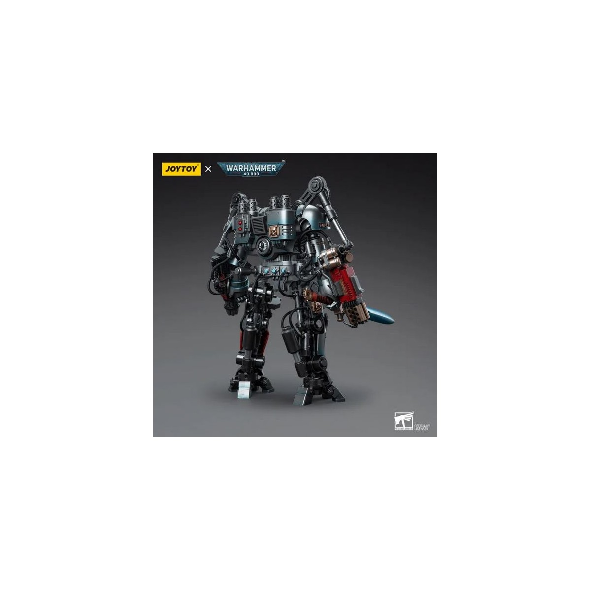 JoyToy Space marines - Grey Knights - Nemesis Dreadknight with Grey Knight 1/18 - Warhammer 40K