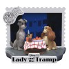 Beast Kingdom Disney - D-Stage PVC Diorama Beauty and the Tramp - Disney 100 Years of Wonder