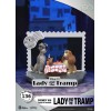 Beast Kingdom Disney - D-Stage PVC Diorama Beauty and the Tramp - Disney 100 Years of Wonder