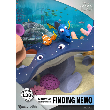 Beast Kingdom Disney - D-Stage PVC Diorama World of Nemo - Disney 100 Years of Wonder