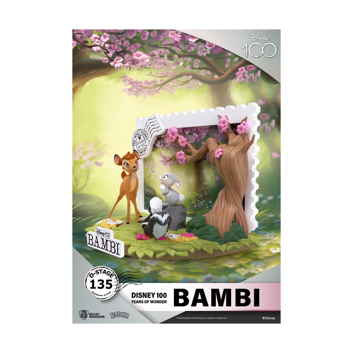 Beast Kingdom Disney - D-Stage PVC Diorama Bambi - Disney 100 Years of Wonder