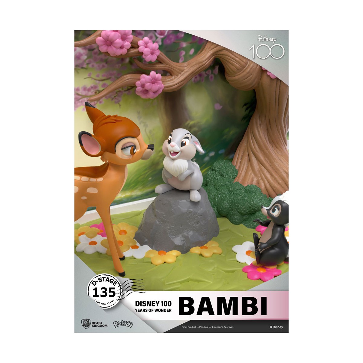 Beast Kingdom Disney - D-Stage PVC Diorama Bambi - Disney 100 Years of Wonder