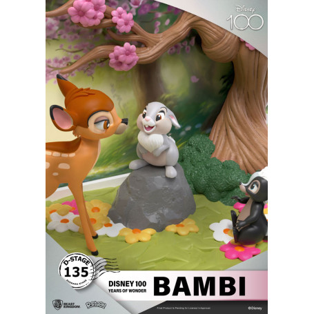 Beast Kingdom Disney - D-Stage PVC Diorama Bambi - Disney 100 Years of Wonder