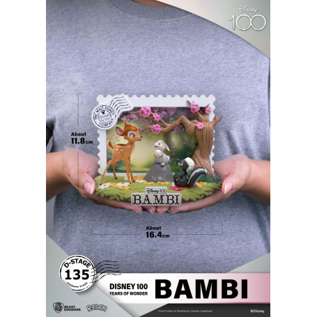 Beast Kingdom Disney - D-Stage PVC Diorama Bambi - Disney 100 Years of Wonder