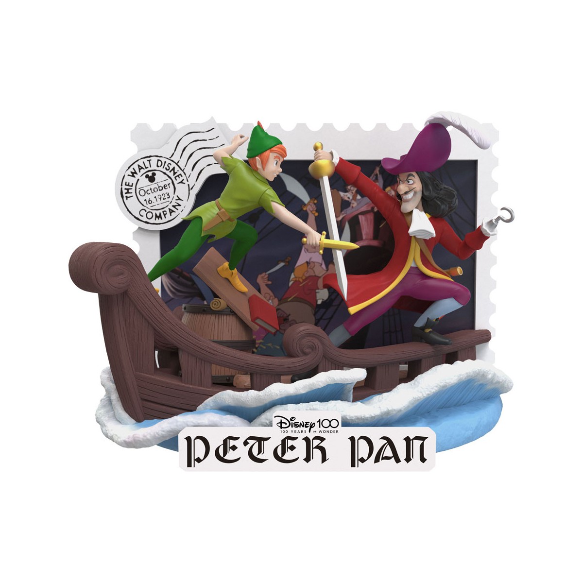 Beast Kingdom Disney - D-Stage PVC Diorama Peter Pan - Disney 100 Years of Wonder