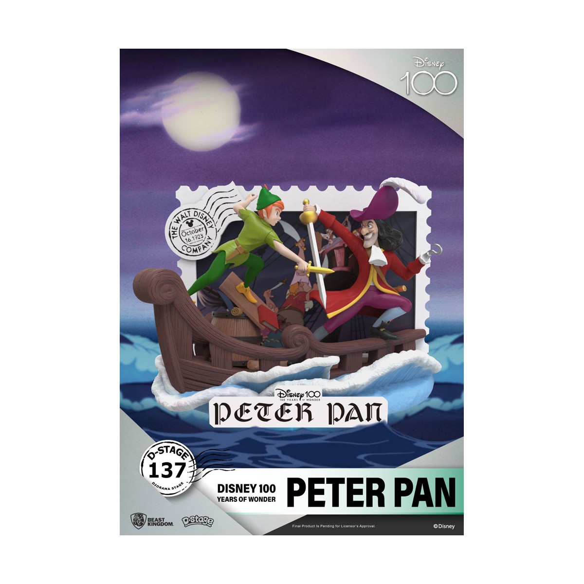 Beast Kingdom Disney - D-Stage PVC Diorama Peter Pan - Disney 100 Years of Wonder