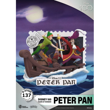 Beast Kingdom Disney - D-Stage PVC Diorama Peter Pan - Disney 100 Years of Wonder