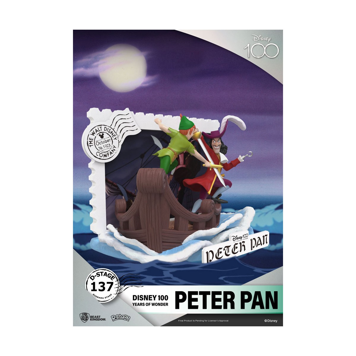 Beast Kingdom Disney - D-Stage PVC Diorama Peter Pan - Disney 100 Years of Wonder