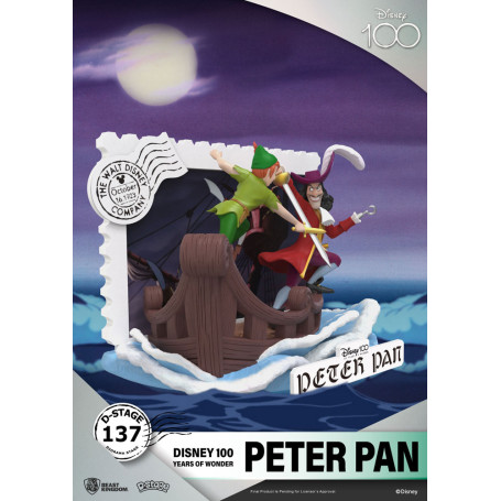Beast Kingdom Disney - D-Stage PVC Diorama Peter Pan - Disney 100 Years of Wonder