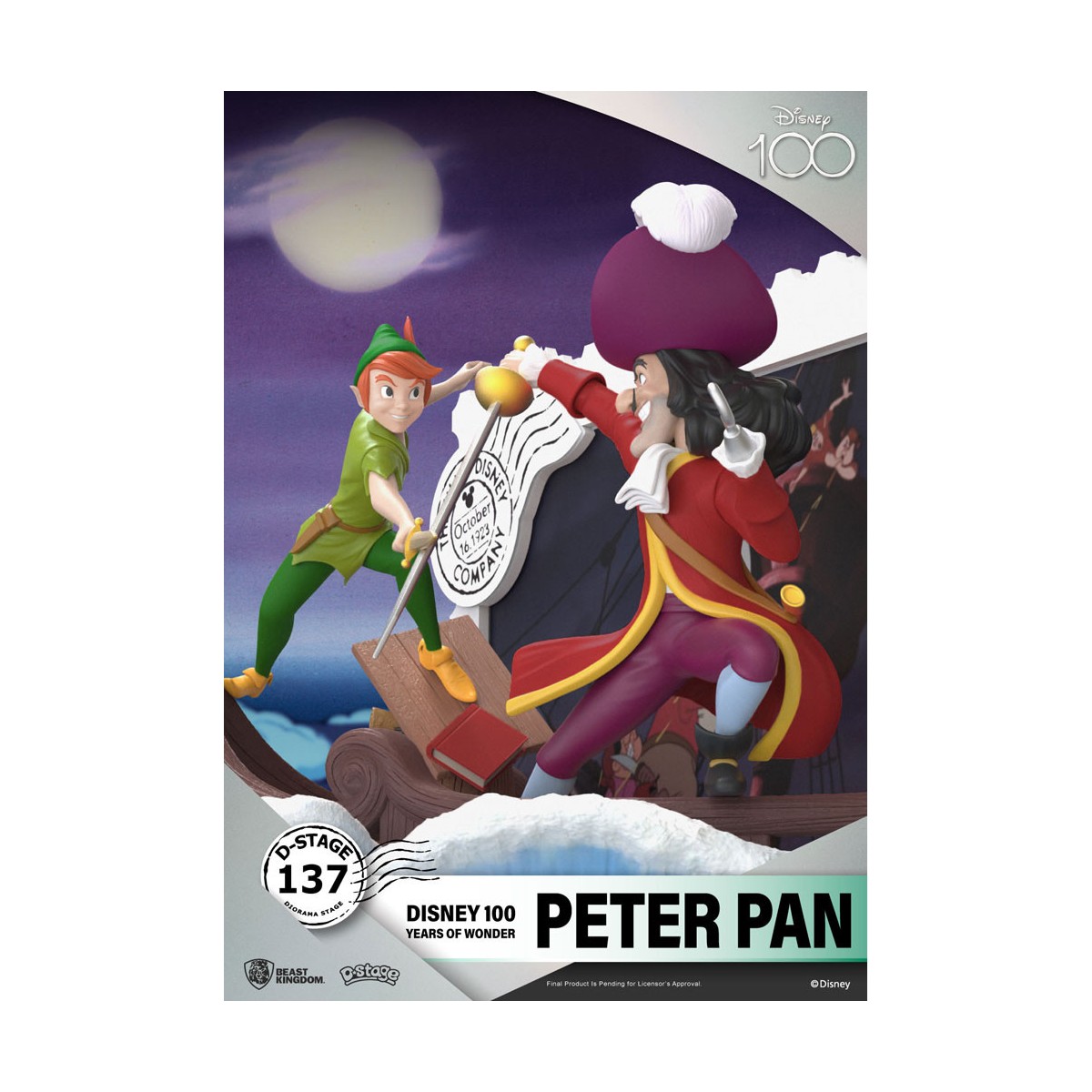 Beast Kingdom Disney - D-Stage PVC Diorama Peter Pan - Disney 100 Years of Wonder