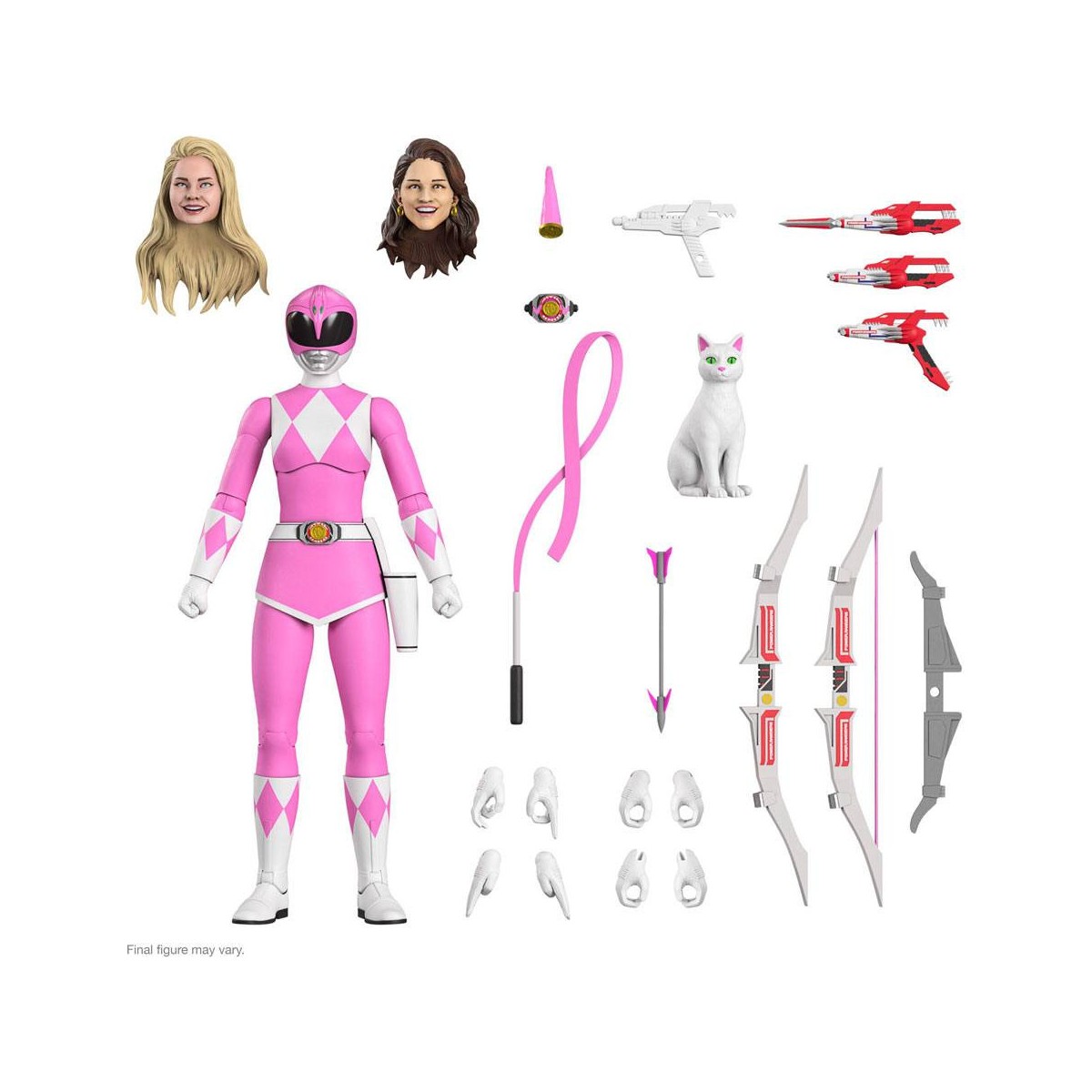 Super 7 - Mighty Morphin Power Rangers - Ultimates Pink Ranger 