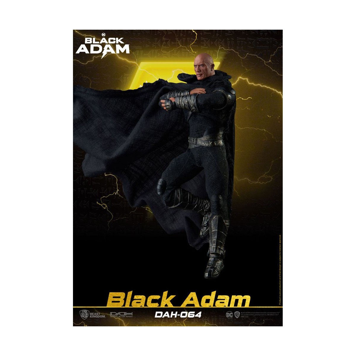 Beast Kingdom - Black Adam - 1/9 Dynamic Action Heroes figure