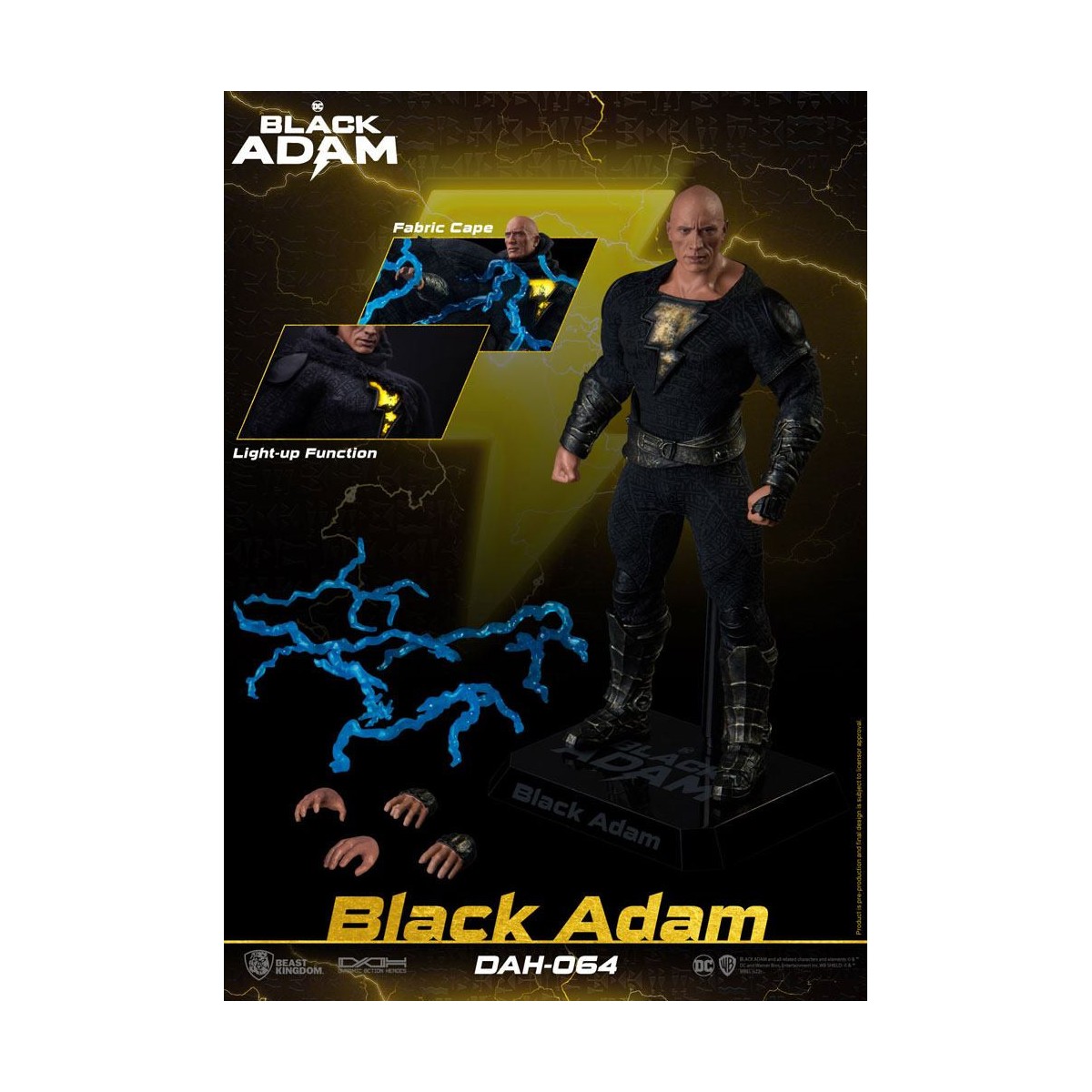 Beast Kingdom - Black Adam - 1/9 Dynamic Action Heroes figure