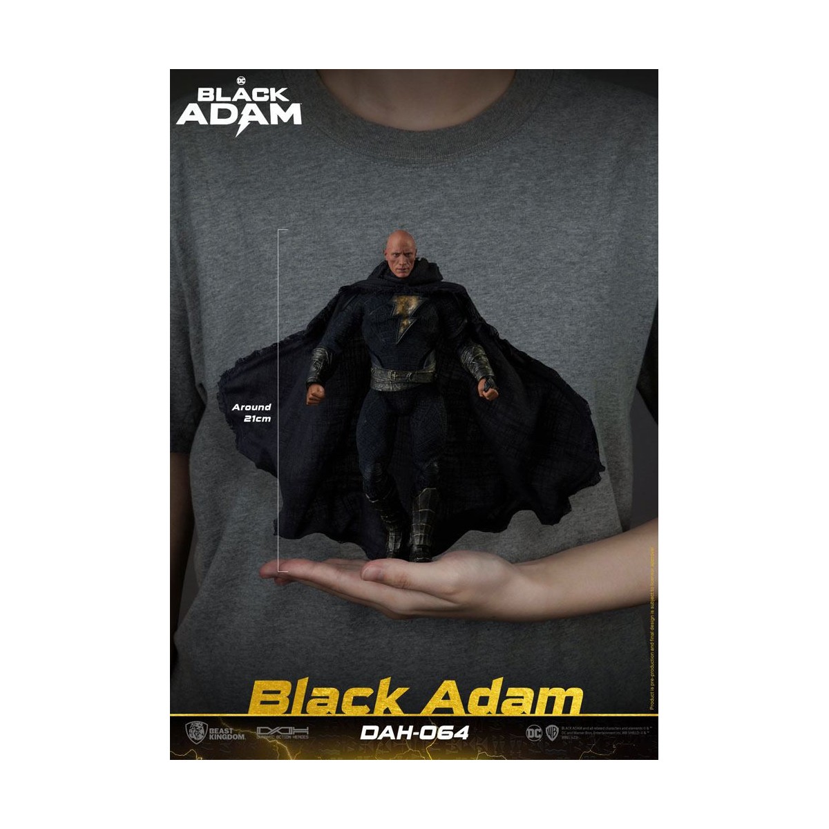 Beast Kingdom - Black Adam - 1/9 Dynamic Action Heroes figure