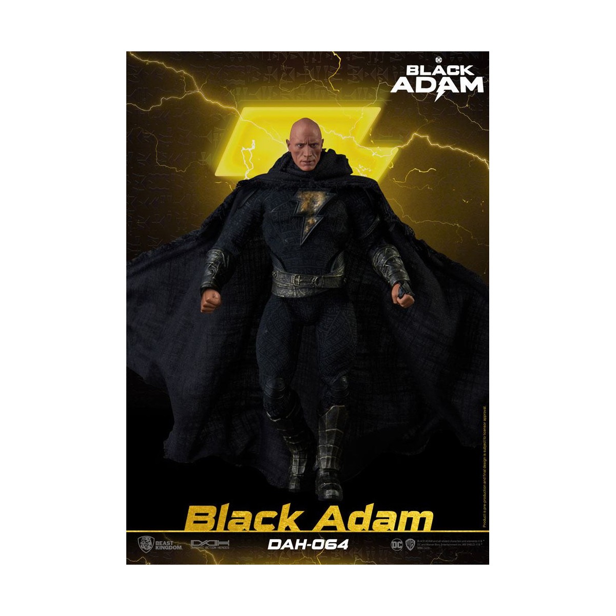 Beast Kingdom - Black Adam - 1/9 Dynamic Action Heroes figure