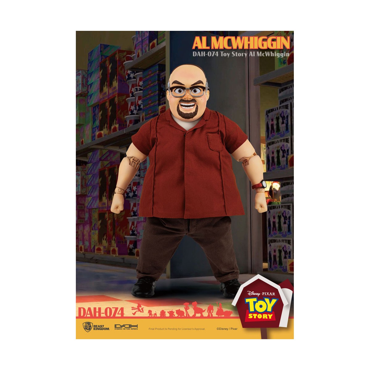 Beast Kingdom - Toy Story 2 Al Mcwhiggn - Dynamic Action Heroes figure 1/9