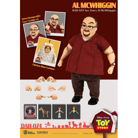 Beast Kingdom - Toy Story 2 Al Mcwhiggn - Dynamic Action Heroes figure 1/9