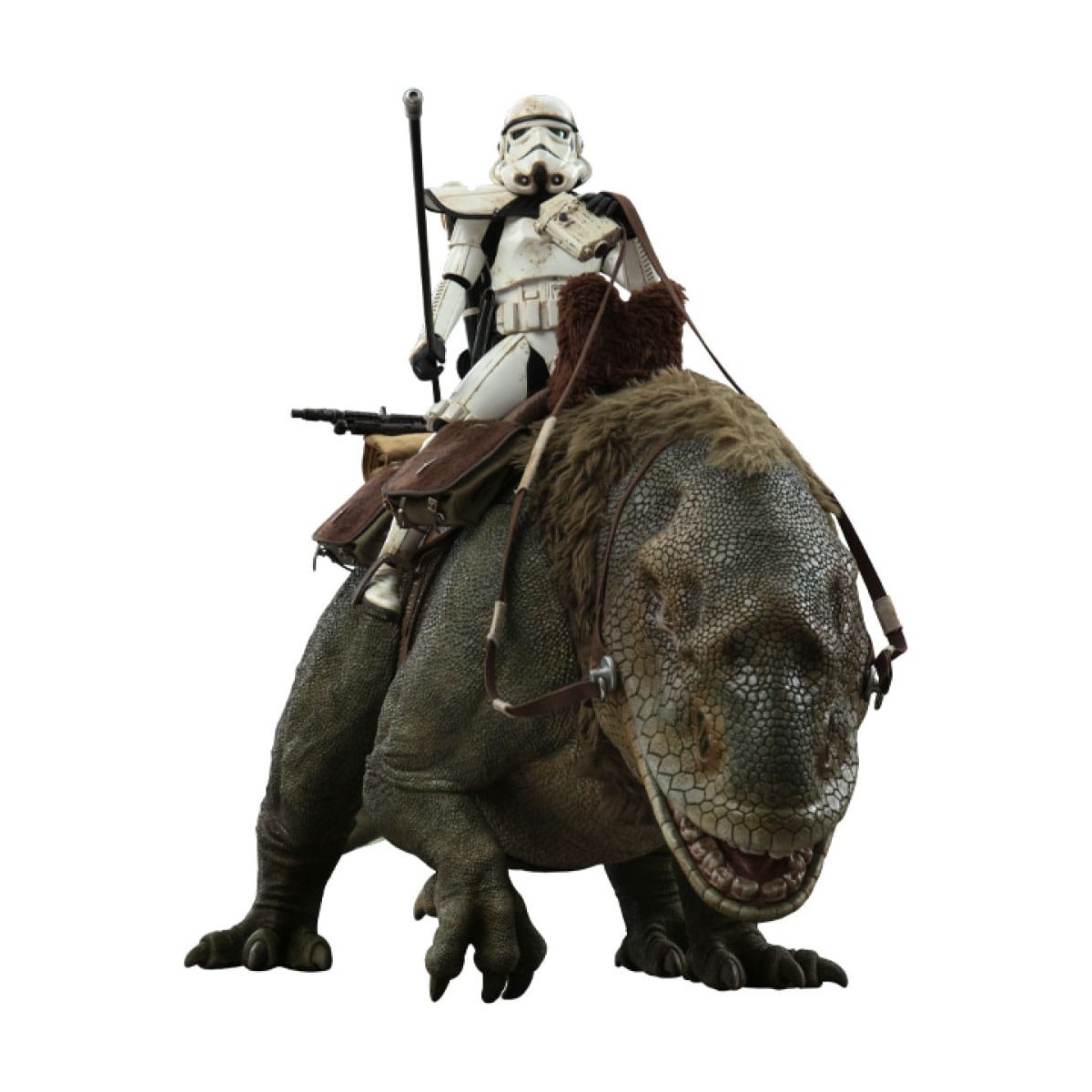 Hot Toys Star Wars - Pack 2 figures 1/6 Sandtrooper Sergeant & Dewback - Episode IV